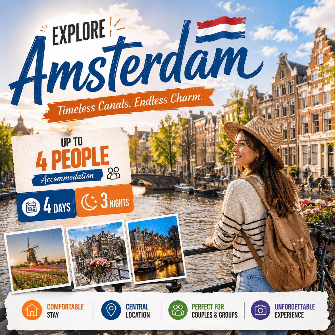 Amsterdam · Netherlands vacation deal