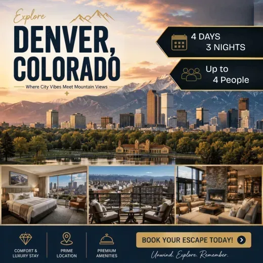 DoubleTree by Hilton Hotel Denver — 4D/3N Denver, CO