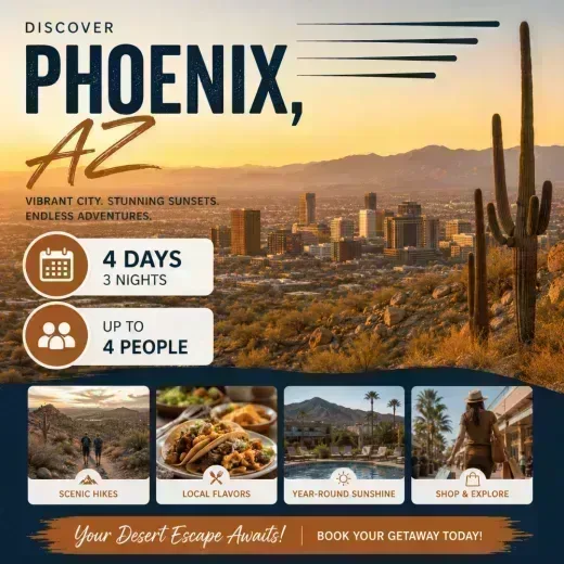 DoubleTree by Hilton Phoenix Tempe — 4D/3N Phoenix, AZ