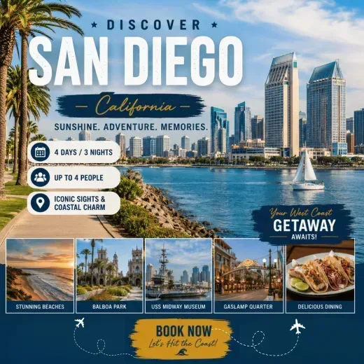 DoubleTree by Hilton San Diego - Del Mar — 4D/3N San Diego