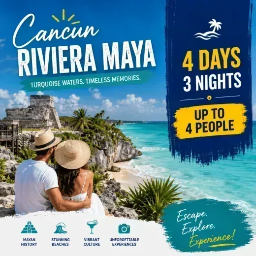 Flamingo Cancun - All Inclusive — 6D/5N Cancun