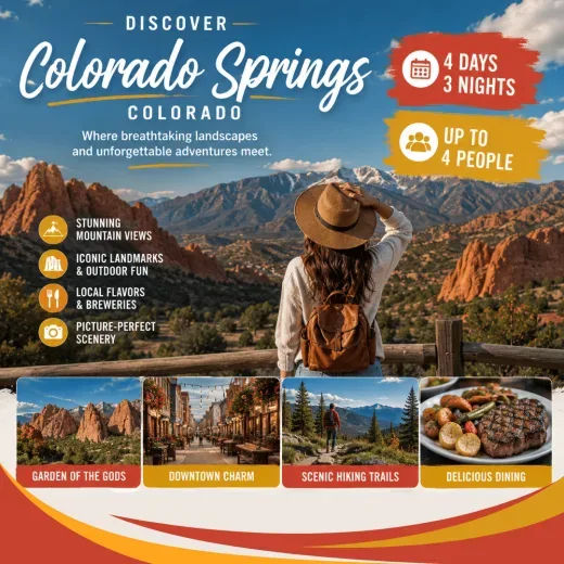 Hampton Inn & Suites Pueblo/North — 4D/3N Colorado Springs