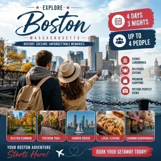 Hyatt Regency Boston/Cambridge — 4D/3N Boston, MA
