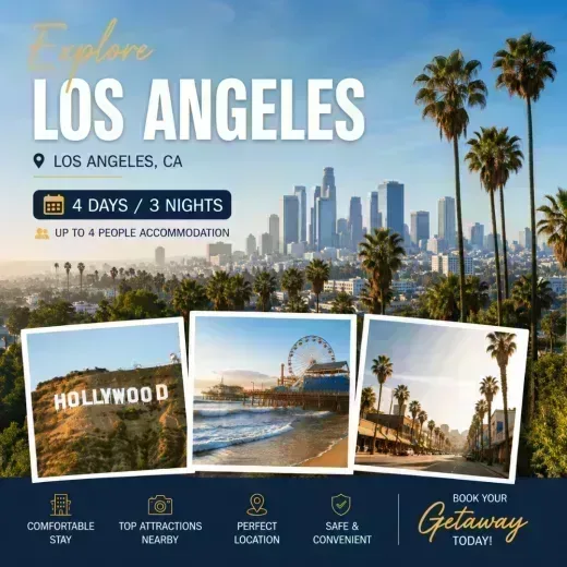 Long Beach Marriott — 4D/3N Los Angeles, CA