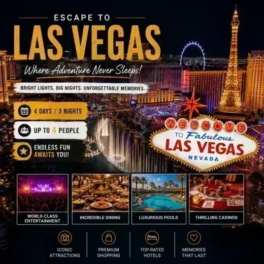 Rio Hotel & Casino, a Destination by Hyatt Hotel — 4D/3N Las Vegas, NV
