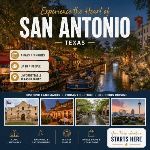 The Emily Morgan San Antonio - a DoubleTree by Hilton — 4D/3N San Antonio, TX