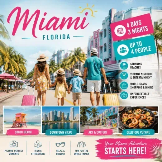 The Plymouth South Beach — 4D/3N Miami, FL